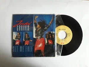 ( DISCO) JAKI GRAHAM  stop the world/set me free   45 GIRI  - Picture 1 of 2