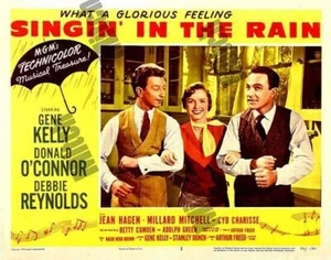 SINGING IN THE RAIN 1952 # 2 WHAT A GLORIOUS FEELING 11 x 14 TRUCOLOR LOBBY CARD - Bild 1 von 1