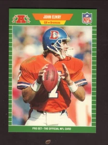 John Elway--Denver Broncos--1990 Pro Set Football Card--Traded Version - Picture 1 of 2