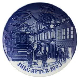 ROYAL COPENHAGEN BING&GRONDAHL PIATTO DI NATALE 1993 ORIGINALE PORCELLANA PRIMA  - Picture 1 of 4