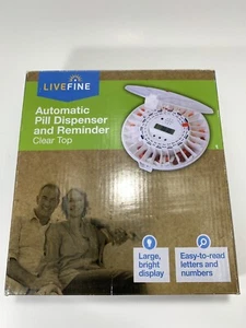 LiveFine - Automatic Pill Dispenser with Reminder - Electronic Medication - Picture 1 of 9