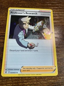 Professori Ricerca Allenatore 23/25 Rara Carta Pokémon Holo 2021 - Foto 1 di 5