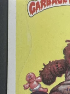 1986 Garbage Pail Kids 4th Series - 164a Teddy Bear  - White Streak Error - Picture 1 of 3