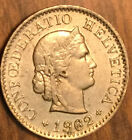 1962 SWITZERLAND 5 RAPPEN COIN