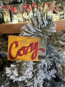 Starbucks Rewards USA Let's Get Cozy Orange 2015 Gift Card Collection - Bild 1 von 2