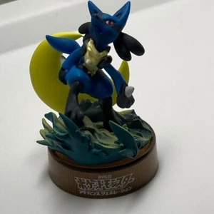 Pokemon Bottle Cap Figure Lucario Movie Bonus - Mew and the Aura Hero Lucario - Picture 1 of 10