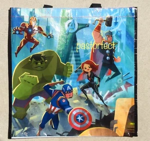 Disney D23 Expo 2019 Marvel Avengers Team of Heroes Tote Bag Iron Man Thor New - Picture 1 of 2