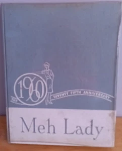 Yearbook Meh Lady 1960 75th Anniversary Mississippi State College For Women - Picture 1 of 13