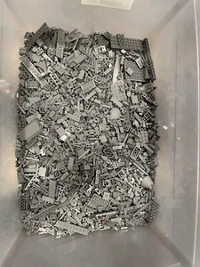 LEGO 400+ DARK GRAY PIECES FROM BULK! SORTED RANDOM LOT! FREE SHIPPING! - Picture 1 of 1