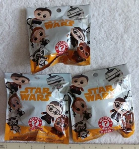 Funko Disney Star Wars Lot of 3 Mystery Minis Plushies Plush Blind Bag - Picture 1 of 2