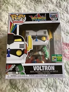 Funkoville Funko Pop! Super Voltron 1497 con espada ardiente 2024 SDCC en mano - Imagen 1 de 4