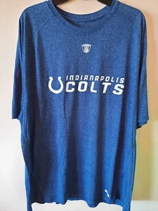 Reebok NFL Indianapolis Colts T-Shirt, Men's 2XL (XXL), Blue--Flaw - Picture 1 of 3
