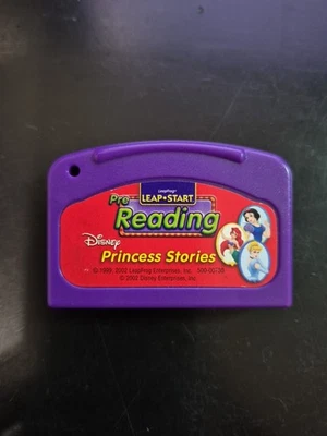 LeapFrog LeapPad 1 Cartridge ONLY, LeapStart PRE-READING DISNEY Princess Stories - Image 1 of 4