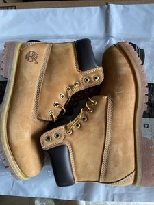 Timberland Stivali da Uomo 6 Pollici Premium Impermeabili Grano - US Uomo Taglia 10 M - Foto 1 di 4