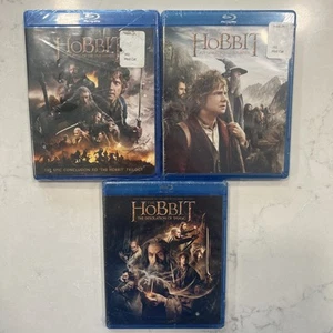 The Hobbit Complete Trilogy 1-3 (Blu-ray 3-Film Set) Battle of Five Armies Smaug - Picture 1 of 11