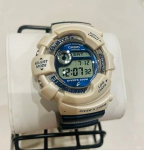 Casio Baby-G Frogman BGW-100K Limited Shark Dolphin Diver Watch 20ATM Used F/S - Picture 1 of 11
