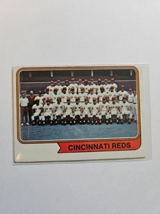 1974 TOPPS CINCINNATI REDS TEAM CARD #459 VG/EX - Picture 1 of 2