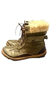 MERRELL Stivali impermeabili donna tremblanti medio polari verdi 200 g US 9/40 - Foto 1 di 8