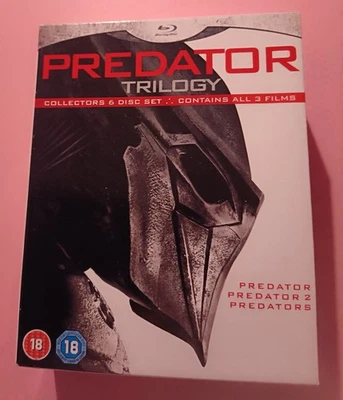 Predator Trilogy (Collectors 6 Disc Set) [Blu-ray] [1987] Schwarzenegger Glover - Image 1 of 4