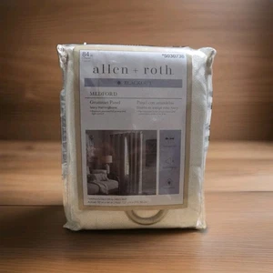 Allen Roth | Medford | Blackout | Ivory Herringbone | 50x84in | #5030736 - Bild 1 von 5