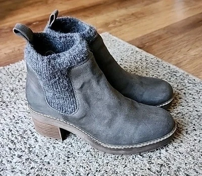 Crown Vintage Capari Ankle Boots Chunky Heel Women's Size 8 - Image 1 of 4