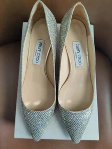 Jimmy Choo Romy 40 GFA Champagne - Picture 1 of 9