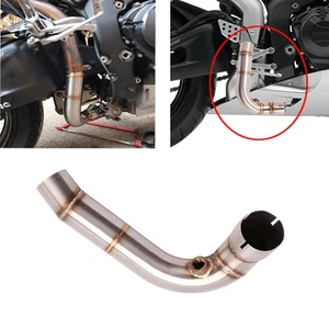 Modified System Exhaust Mid Link Pipe Escape Slip On For Honda CBR600RR 2007-25 - Picture 1 of 9