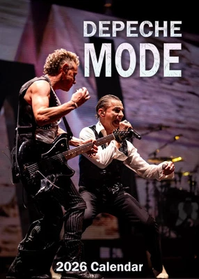 DEPECHE MODE CALENDAR 2026 LARGE A3 SIZE WALL SEALED + FREE UK POSTAGE - Image 1 of 3