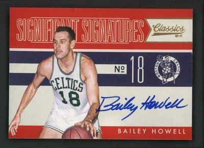 2011 BAILEY HOWELL 94/99 AUTO PANINI CLASSICS SIGNIFICANT SIGNATURES AUTOGRAPHS - Image 1 of 2
