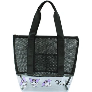 Yasuda Trading Mesh Tote Bag Kids Kuromi - Picture 1 of 4