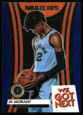 2019-20 Hoops Premium Stock #19 Ja Morant We Got Next Blue - Image 1 of 2