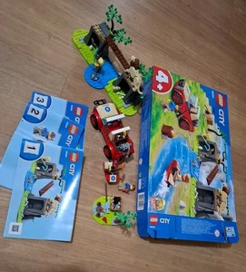 LEGO CITY: Wildlife Rescue Off-Roader (60301) With Box And Instructions Complet. - Foto 1 di 8
