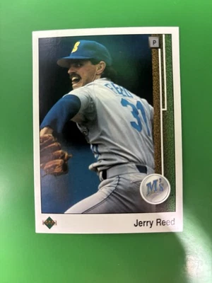 1989 Upper Deck Jerry Reed Seattle Mariners #529 - Image 1 of 2