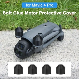 4pcs Silicone Motor Protective Cover Motor Protector Guard Cap For MAVIC PRO Q5 - Picture 1 of 14