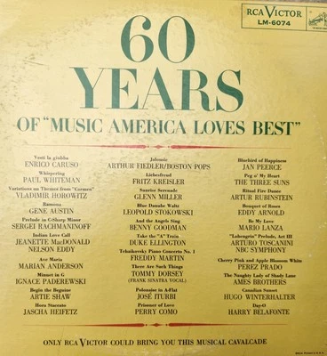 60 Years of Music America Loves Best, RCA Records Compilation - Image 1 of 4