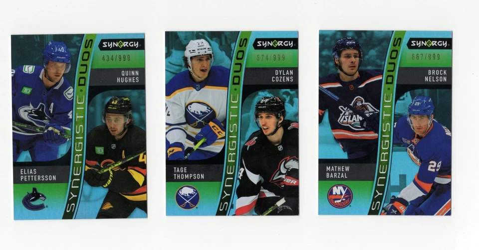 2023-24 Upper Deck Synergy Synergistic Duos Star-Star Red #/599 Pick from List - Image 1 of 1
