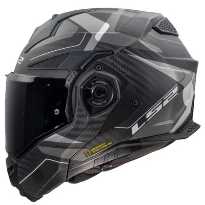 LS2 FF901 Advant X Casco Carbono Horizon Cromo Gris Foto 1 de 2