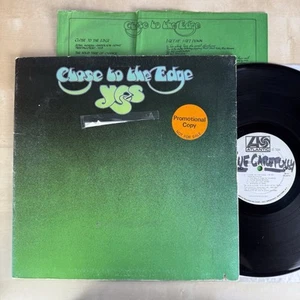 YES ~ CLOSE TO THE EDGE ~ 1st US Press 1972 LP SD 7244 WLP white label promo - Imagen 1 de 16