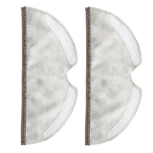 2* Mop Cloths Mopping Pads For Xiaomi Roborock S5 S50 S51 S55 S6 S6 MAXV S5 MAX - Picture 1 of 14