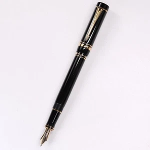 Parker Duofold 18K Gold Nib Fountain Pen Medium B - Picture 1 of 12