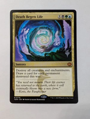 Death Begets Life - Promo Pack: Tarkir: Dragonstorm - (0176) - NM - Image 1 of 2