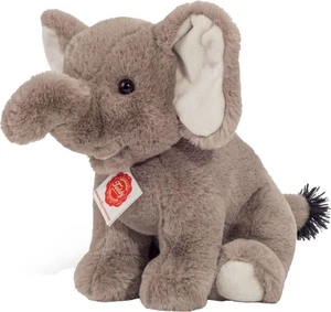 Teddy Hermann 90743 Elefant sitzend 25 cm, Kuscheltier, Plüschtier - Bild 1 von 1