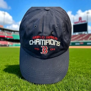 Boston Red Sox Baseball Cap 2004 World Series Champions MLB Richardson 240 Blue - Picture 1 of 14