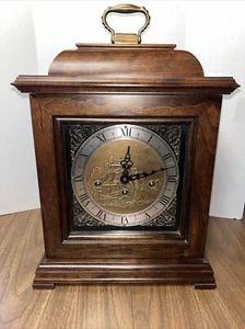 Vintage Wuersch Fall River Chime Mantle Clock W/ Franz Hermle 340-020 Movement - Picture 1 of 20