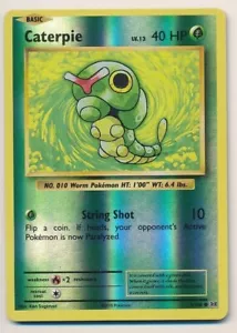 CATERPIE 2016 POKEMON TCG #3/108 BASIC REVERSE HOLO - Bild 1 von 2