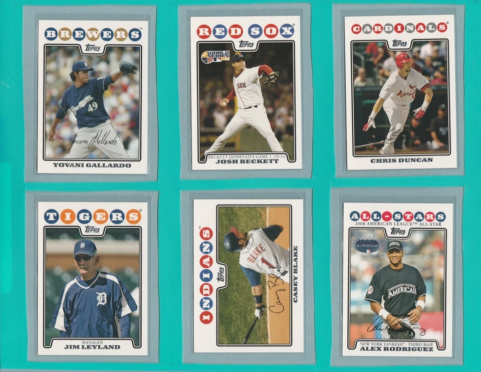 2008 Topps Update New York Yankees Baseball Card #UH65 Alex Rodriguez AS - Image 1 of 1