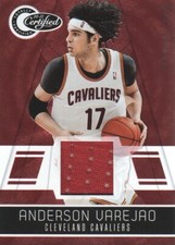 2010-11 Totally Certified Basketball Red Jersey #22 Anderson Varejao /249