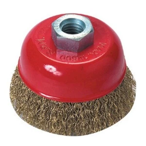 3  Topfbürsten / Bürsten / Drahtbürsten / Rundbürsten / Zopfb. für die Flex NEU  - Bild 1 von 1