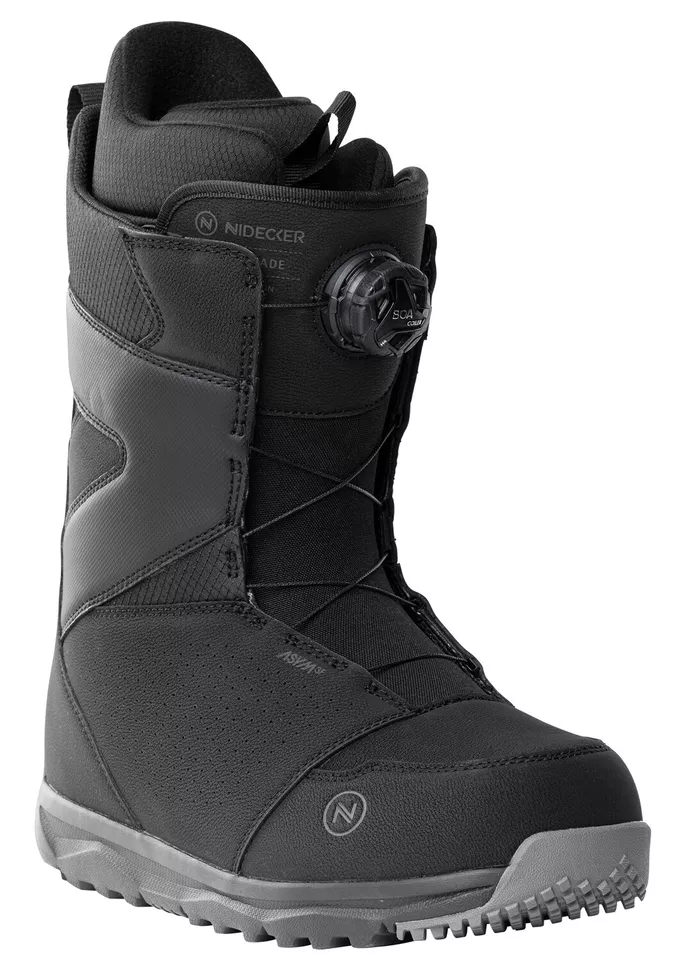 Nidecker Cascade BOA Men's Snowboard Boots NEW Black 11