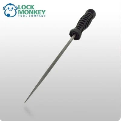 Lock Monkey 6" Round Impressioning File Cut #0 MK711 Rekey Locksport - Image 1 of 2